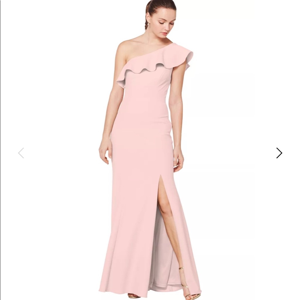 Bill Levkoff, ballet pink, size 8 bridesmaid dress